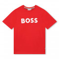 T-shirt met korte mouwen BOSS Voor