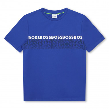 Rechtvallend T-shirt BOSS Voor