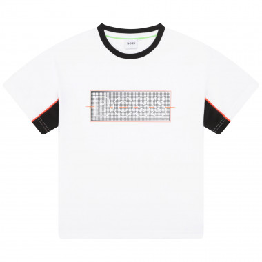 T-shirt avec imprimé BOSS pour GARCON