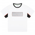 Camiseta con estampado BOSS para NIÑO