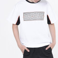 Camiseta con estampado BOSS para NIÑO