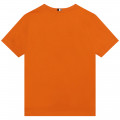 T-shirt avec imprimé placé BOSS pour GARCON
