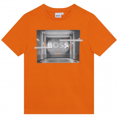 T-shirt with print BOSS for BOY