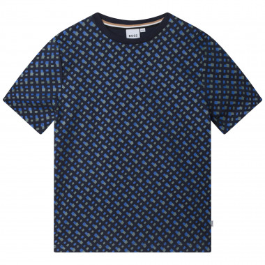 T-shirt with all-over print BOSS for BOY