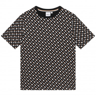 T-shirt with all-over print BOSS for BOY
