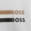 T-shirt avec imprimé BOSS pour GARCON
