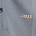 Cotton piqué polo shirt BOSS for BOY