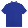 Cotton piqué polo shirt BOSS for BOY