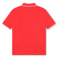 Cotton piqué polo shirt BOSS for BOY
