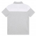 Buttoned piqué polo shirt BOSS for BOY