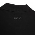 Polo avec sigle imprimé BOSS pour GARCON