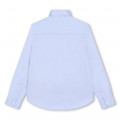 Plain cotton shirt BOSS for BOY