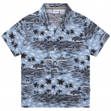 Printed cotton shirt  for 