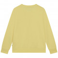 Sweat-shirt molleton à sigle BOSS pour GARCON