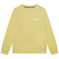 Fleece logo sweatshirt BOSS for BOY