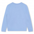 Fleece logo sweatshirt BOSS for BOY