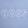 Sweat-shirt molleton à sigle BOSS pour GARCON