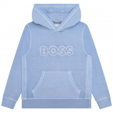 Fleece logo sweatshirt BOSS for BOY