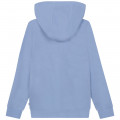Sweat-shirt molleton à capuche BOSS pour GARCON