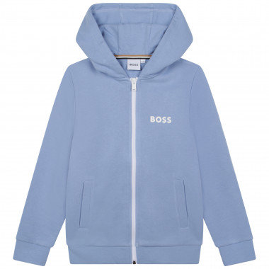 Molton-sweatshirt mit kapuze BOSS Für JUNGE