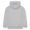 Sweat-shirt molleton à capuche BOSS pour GARCON