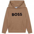 Kapuzen-sweatshirt mit logo BOSS Für JUNGE