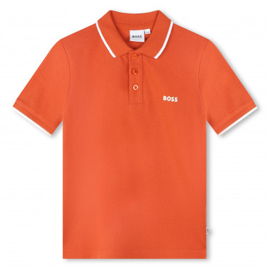 Short-sleeved polo shirt BOSS for BOY