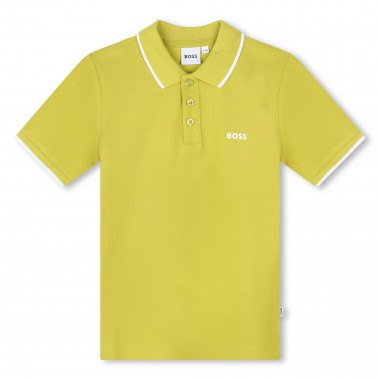 Short-sleeved polo shirt BOSS for BOY