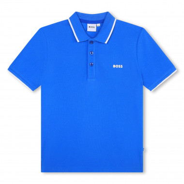 Short-sleeved polo shirt BOSS for BOY