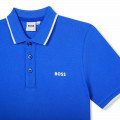 Short-sleeved polo shirt BOSS for BOY