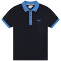 Short-sleeved polo shirt BOSS for BOY