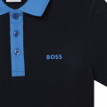 Short-sleeved polo shirt BOSS for BOY