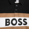 Long-sleeved polo shirt BOSS for BOY