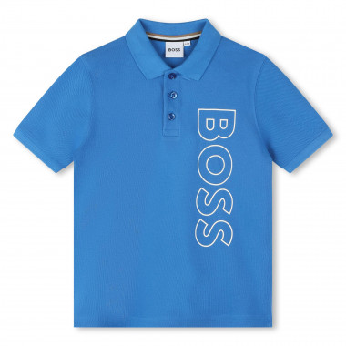 Short-sleeved polo shirt BOSS for BOY