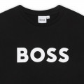 T-shirt coton manches courtes BOSS pour GARCON