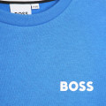 Sweat-shirt molletonné BOSS pour GARCON