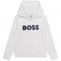 Sweat-shirt à capuche BOSS pour GARCON