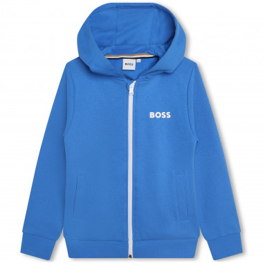 Hooded cardigan BOSS for BOY