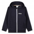 Hooded cardigan BOSS for BOY