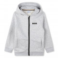 Hooded cardigan BOSS for BOY