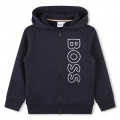 Hooded cardigan BOSS for BOY