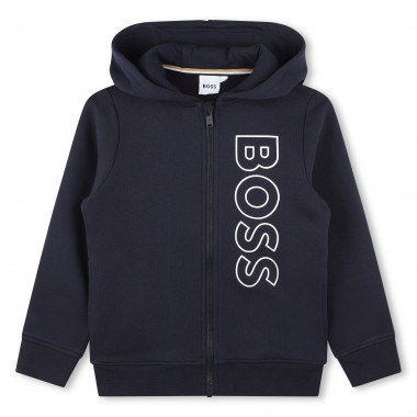 Hooded cardigan BOSS for BOY