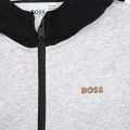 Sweatjacke mit kapuze BOSS Für JUNGE