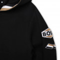 Hooded cardigan BOSS for BOY