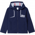 Blouson softshell à capuche BOSS pour GARCON