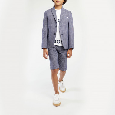 Cotton suit jacket BOSS for BOY