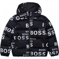 Waterproof zip-up puffer jacket BOSS for BOY