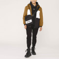 Hooded water-resistant coat BOSS for BOY