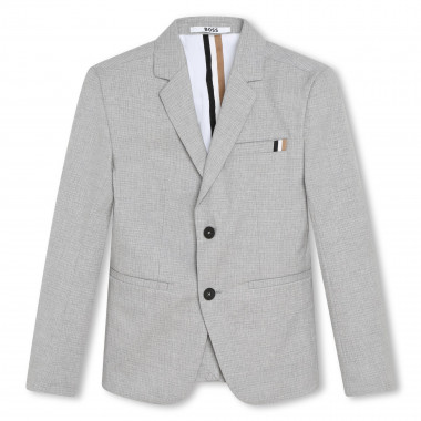 Cotton suit jacket BOSS for BOY