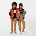 Water-repellent zip-up vest BOSS for BOY